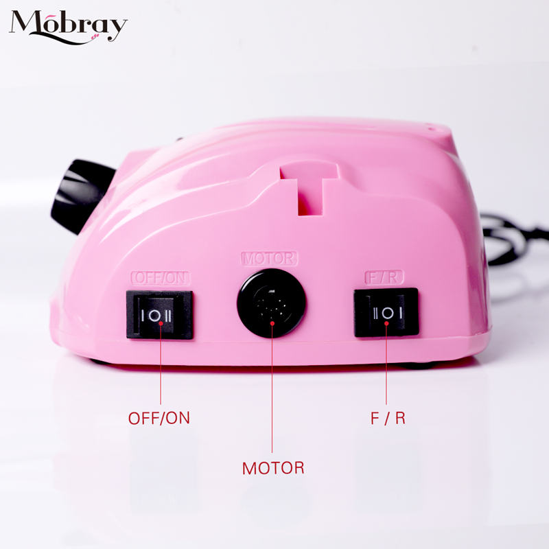 Taladro de uñas eléctrico profesional Mobray de baja temperatura