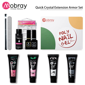 Mobray New Wholesale Oversea Poly Gel Kits Etiqueta privada OEM ODM Muestra gratis