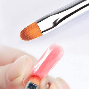2021 Mobray Venta caliente Cepillo de uñas de doble uso Fabricación de cepillos de gel UV