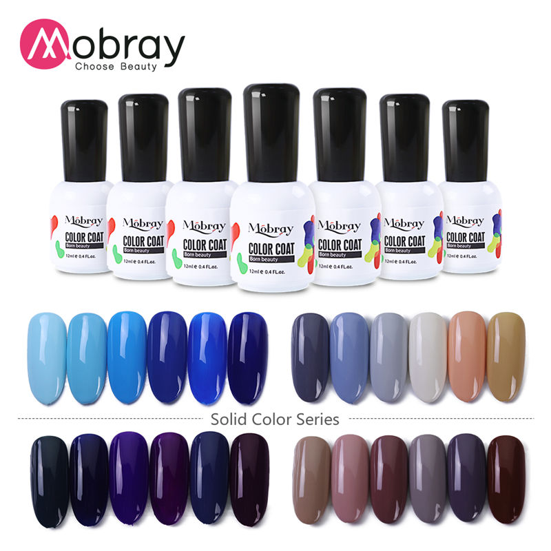 Mobray New High Glossy Color Gel Polish Suministro al por mayor Salon Beauty