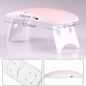 Mobray Mini Lámpara de uñas LED pequeña 6W Suministro al por mayor Muestra gratis